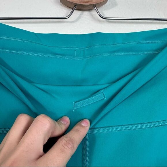 Lululemon Wunder Train High-Rise Crop 23" Maldives Green Size 12 - Picture 9 of 11